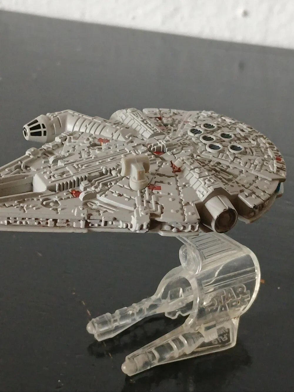Hot Wheels Star Wars starships Millennium Falcon and a Y-Wing
